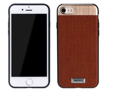 Photo of Remax Mins Series Case Cover for iPhone 7 - Brown