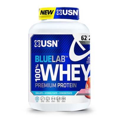 Photo of USN Blue Lab 100% Premium Whey Protein Strawberry - 2kg