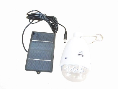 Photo of Solar - LED Lamp 120-140 Lumens - Pack of 5