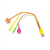Yellow 4in1 MultiFunction Cable Cellphone Photo