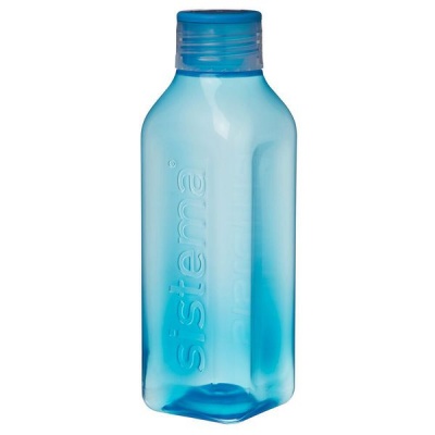 Photo of Sistema - 725ml Medium Square Bottle - Blue