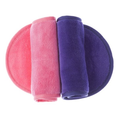 Photo of Wonder Towel Makeup Eraser Cloth Pack of 2 - Pink & Purple