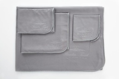 Photo of Wonder Towel Microfibre Travel Set - Grey