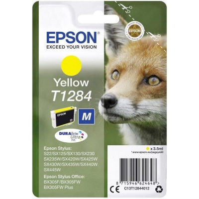 Photo of Epson T1284 Yellow Ink Cartridge