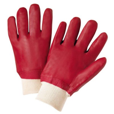 Photo of Dromex PVC Knitted Wrist Glove - Red