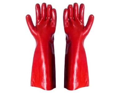 Photo of Dromex PVC Elbow Glove - Red