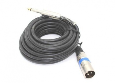 Photo of XLR Cannon Male to 6.35mm Mono Male 6m Cable