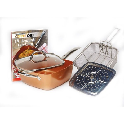 Photo of Copper Chef - Square Pan Set - Set of 5