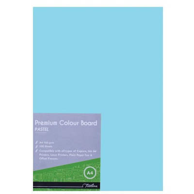 Photo of Treeline Project Board Blue A4 Pastel 160gsm- Pack of 100