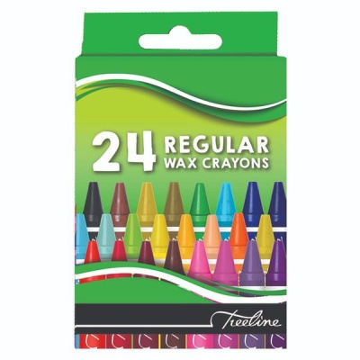 Photo of Treeline Wax Crayons Regular 24 Piece