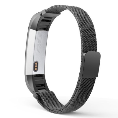 Photo of Replacement Fitbit Alta HR Milanese Loop Band - Silver