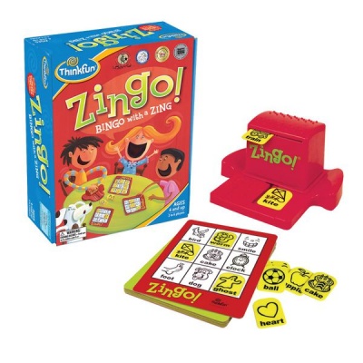 Photo of Thinkfun Zingo Educational Game Bingo with a Zing