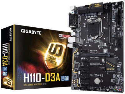 Photo of Gigabyte H110 Intel Motherboard