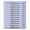 SDS - 12 Drawer Filing System - Egg Shell Photo