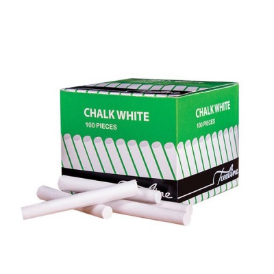 Photo of Treeline Dust-free Chalk White 100 per individual box