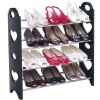 Stackable Shoe Rack - 4 Tier Photo