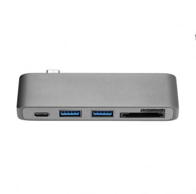 Tuff Luv Tuff Luv 3 in 1 USB C Hub for Macbook Space Grey