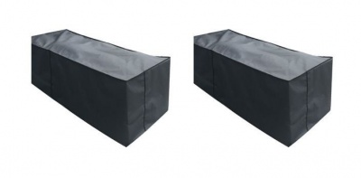 Photo of Patio Solution Covers - Couch Covers Combo no.2" Ripstop UV - Dove Grey