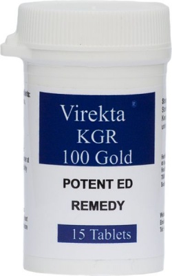 Photo of Virekta KGR 100 Gold 15 Capsules
