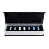 Pearl 7 pair earring set with Swarovski Pearls Photo