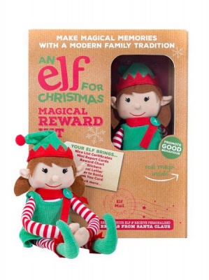 Elf for Christmas Girl Elf with Magical Reward Kit