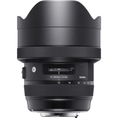 Photo of Canon Sigma 12-24 F4 DG HSM Art Lense for - Black DG Full Frame