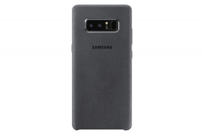 Photo of Samsung Note 8 Alcantara Cover - Grey