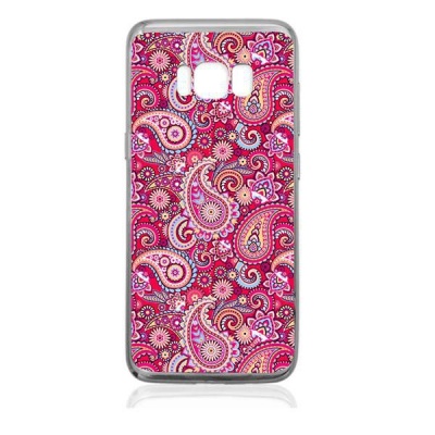 Photo of Samsung Hey Casey! Pink Paisley Phone Cover for Galaxy S8 Plus