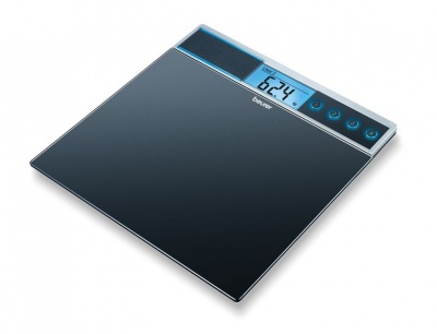 Photo of Beurer Design Glass Scale GS 39 with Voice Function in 5 Languages