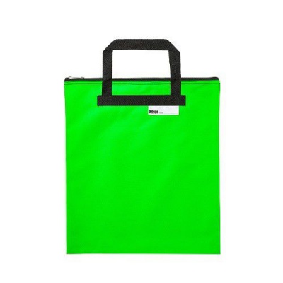 Meeco xLarge Library Book Carry Bag Neon Green