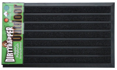 Photo of Dirttrapper Outdoor Doormat 75cm x 45cm - Black