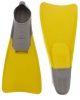 Aqualine Swim Fins Grey/Yellow Size: 5-7 Photo