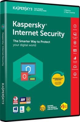 Photo of Kaspersky Internet Security MD 2018 2 User 1 Year DVD ENG