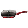 Berlinger Haus Marble Coating Grill Pan with Lid 28cm - Carbon Metallic Photo