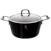 Berlinger Haus Marble Coating Casserole with Lid 24cm - Royal Black Collection Photo