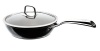 Berlinger Haus Marble Coating Deep Frypan with Lid 24cm - Royal Black Collection Photo