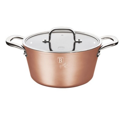 Photo of Berlinger Haus 20cm Marble Coating Casserole with Lid - Bronze Titan Collection