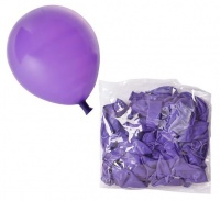 Bulk Pack x50 Helium Balloons Purple