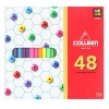 Colleen Pencil Crayons Box of 48 Assorted Colours