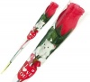 Bulk Pack of 20x Occasion Flowers - Red Rose with Bear Photo