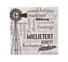 Bulk Pack of 12x Assorted 2 Ply Afrikaans Print Serviettes Photo