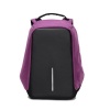 Outdoor Anti theft Travel Bag with USB Charging Port Purple