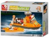 Sluban SOS Rescue First Aid Boat - 78 Pieces Photo