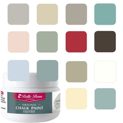 Photo of Belle Beau All Surface Furniture Chalk Paint - Tester Pack of 14