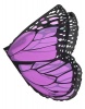 Dreamy Dress Ups Purple Wings Monarch Butterfly Photo