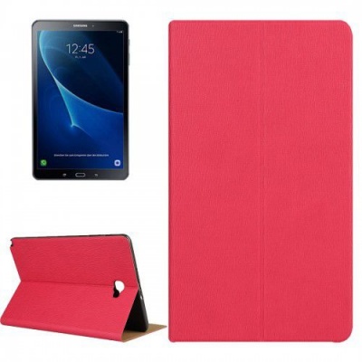 Photo of Samsung Tuff-Luv Faux Leather Flip case for Galaxy Tab A 10.1 - Red