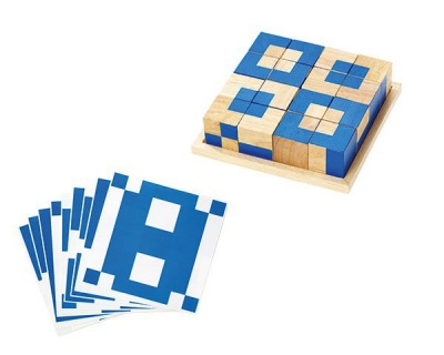 Wooden Blocks with Activity Cards
