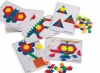 Gigo Activity Cards Pattern Blocks Set #1 - 12 Double Sided Cards Photo