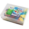Gigo Tangram Plastic In Container - 105 Pieces Photo