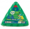 Gigo Activity Tray Pattern Blocks Triangular - 10 Pieces Photo